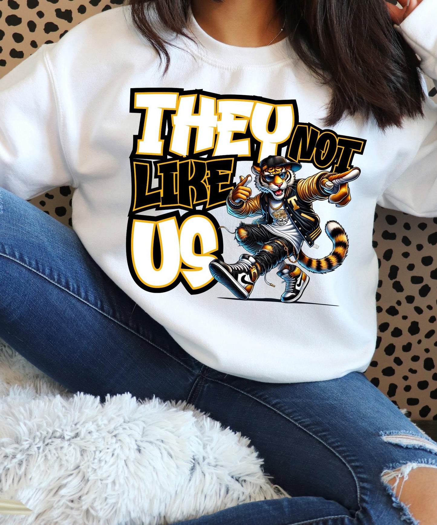 Sweatshirt THEY NOT LIKE US TIGERS