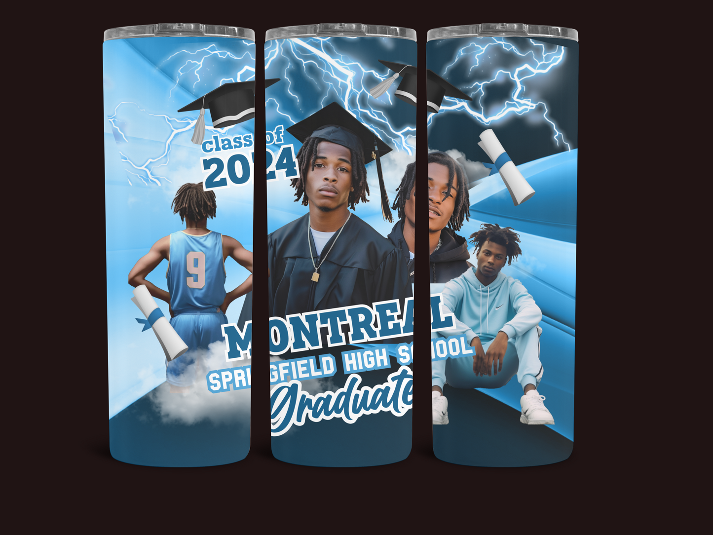 Class of 2025 Skinny Tumbler