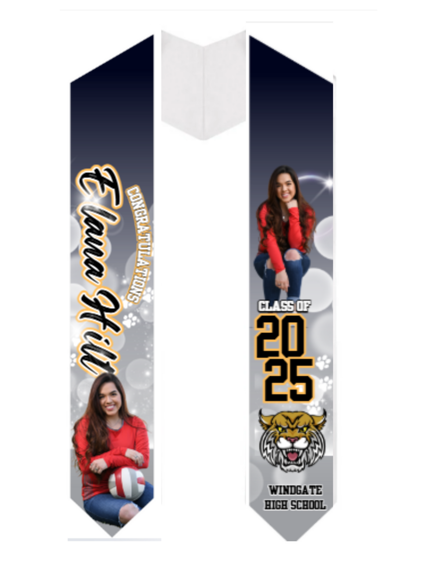 Custom Graduation Stole