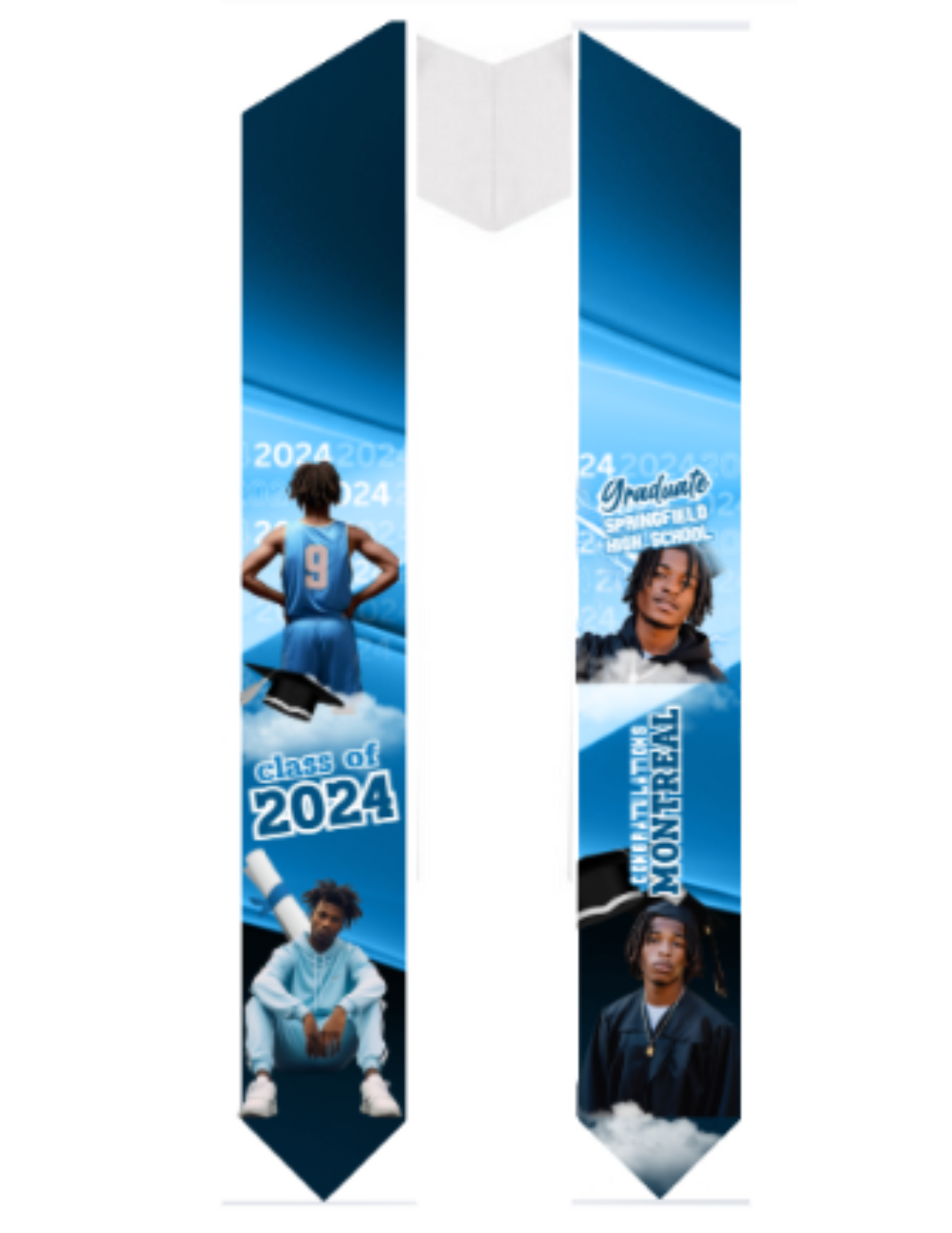 Custom Graduation Stole