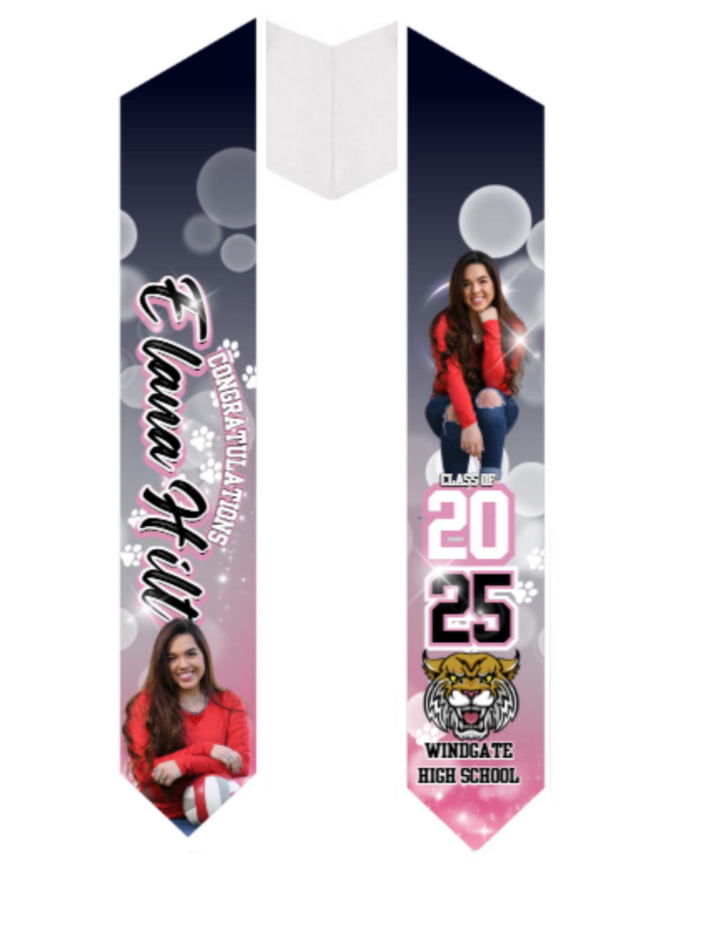 Custom Graduation Stole
