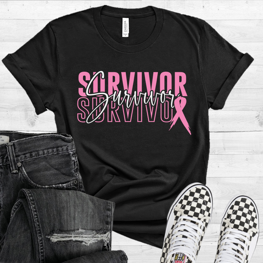 Survivor Breast Cancer Awareness Shirt