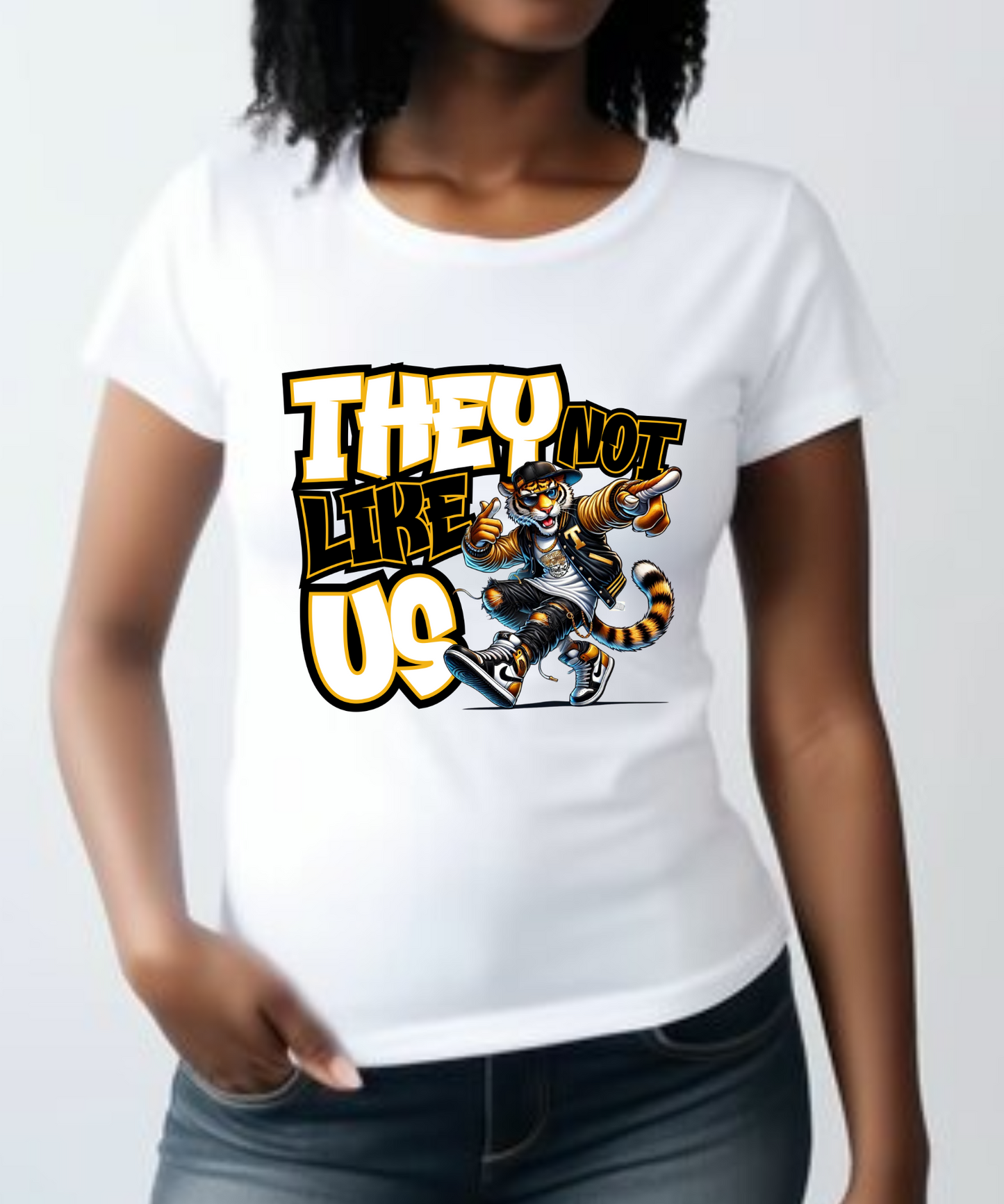 TShirt THEY NOT LIKE US TIGERS