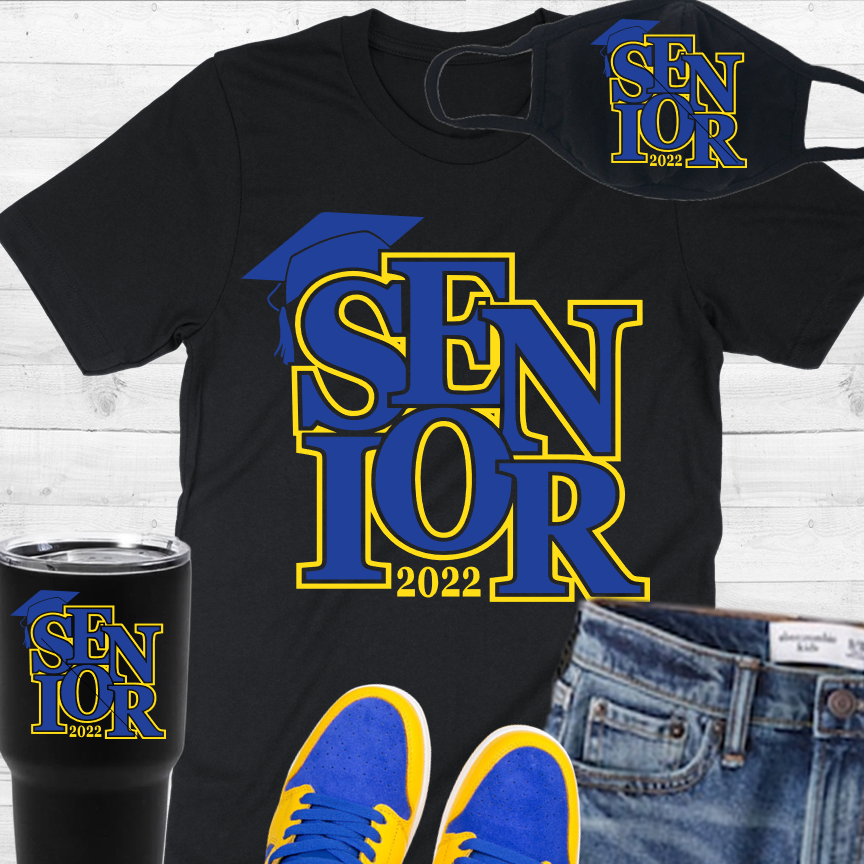 Stacked Letters Senior 2025