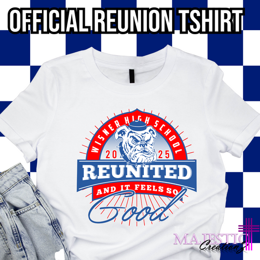 OFFICIAL 2025 Wisner High School Reunion Tshirt