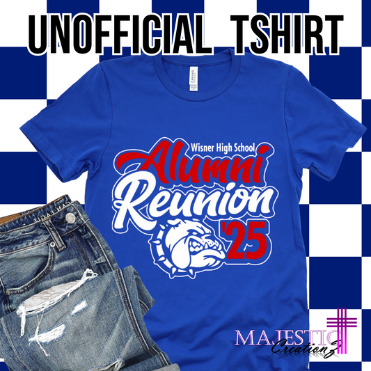 UNOFFICIAL Wisner High School Reunion Tshirt