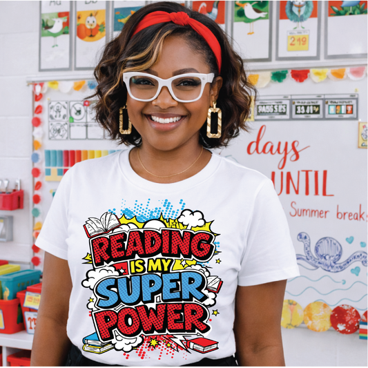 Readng is My Super Power