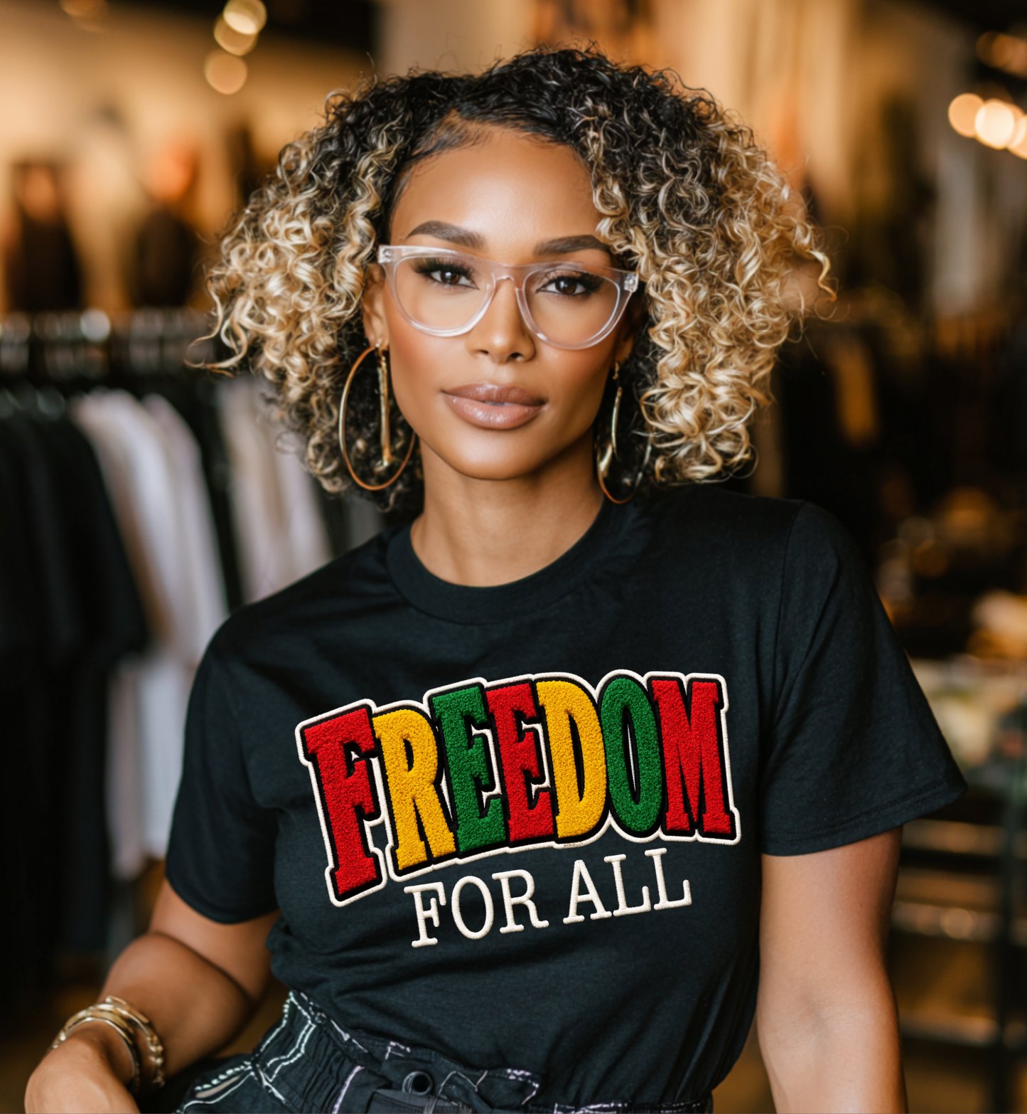 Premium Juneteenth T-Shirt Collection | Unchained 1865 Graphic Tee | Faith Over Chains Black History Shirt | Freedom For All Pan-African Streetwear (Copy) (Copy)