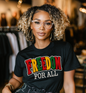 Premium Juneteenth T-Shirt Collection | Unchained 1865 Graphic Tee | Faith Over Chains Black History Shirt | Freedom For All Pan-African Streetwear (Copy) (Copy)