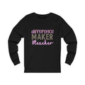 Difference Maker #teacher Long Sleeve Tee