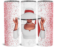 Sorority Inspired Tumbler Red and White Hat