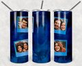 Blue Photo Tumbler
