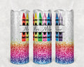 Crayon Teacher Tumblers