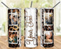 Glitter Leopard Photo Tumbler